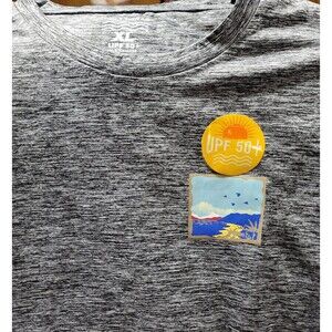 Surf and Swim Co. Long sleeve UPF 50+ beach themed shirt  Xl